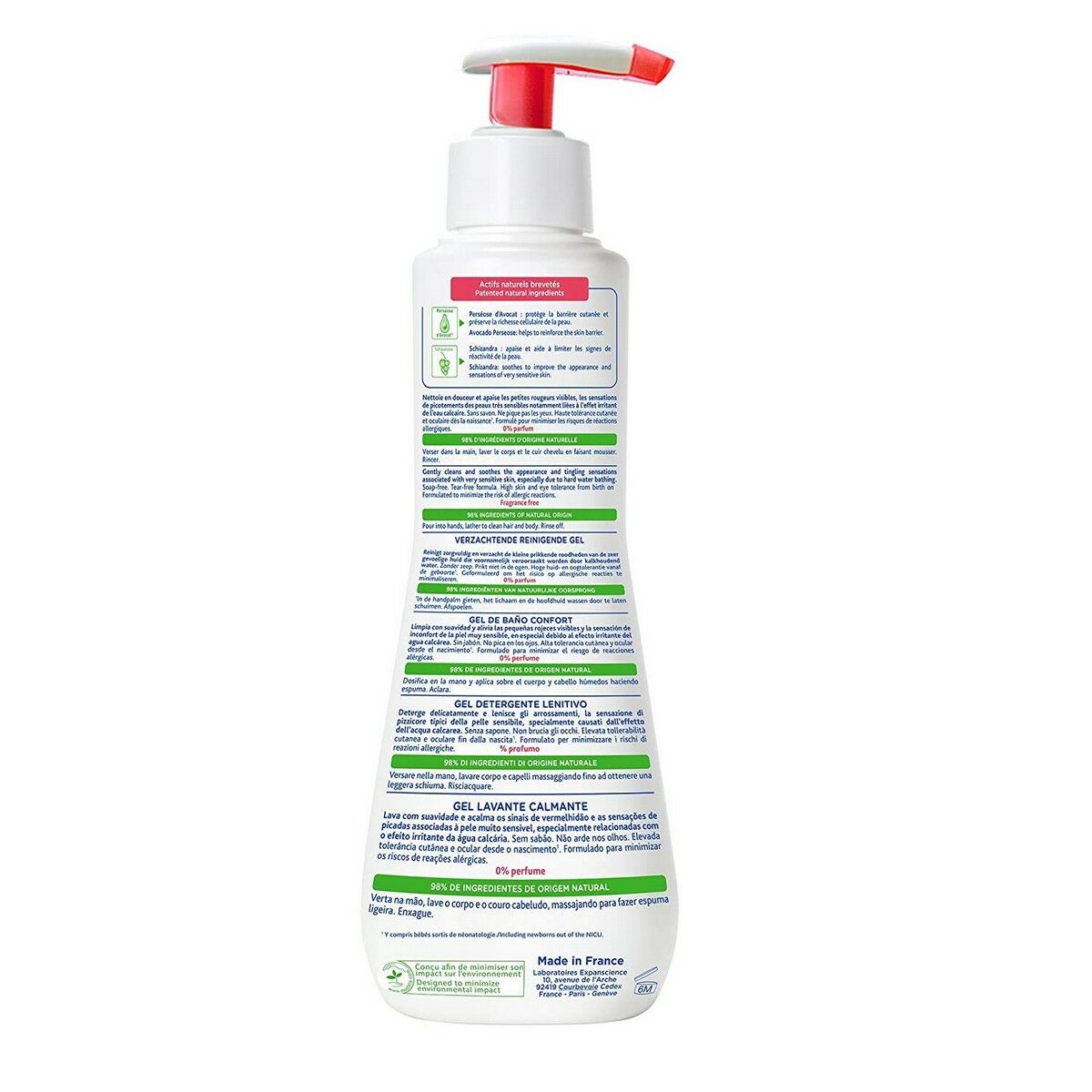Gel de Baie Mustela 300 ml Calmant